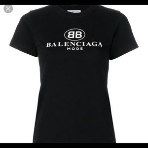 BALENCIAGA MODE FITTED T-SHIRT